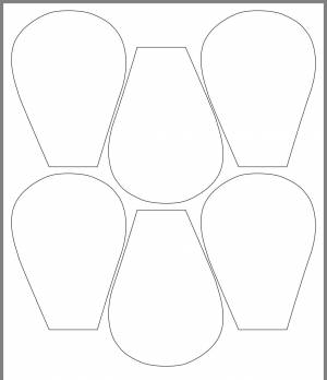 Рисунок лепесток ромашки