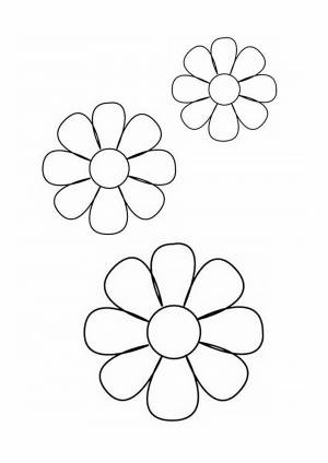 Трафареты Ромашка
