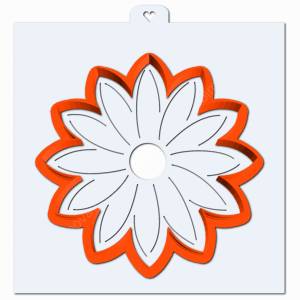 Формы для пряников и трафареты Цветы в баночке 