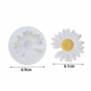 Ромашки, цветок ромашки, цветок, искусственное мыло, ароматерапия, гипсовый клей, форма для свечей, формы для выпечки шоколада, подарки для домашнего декора