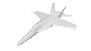Бесплатный 3D файл концепция военного самолета・Шаблон для 3D-печати для загрузки・Cults