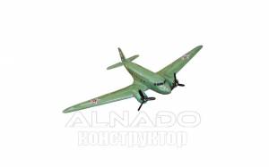 Конструктор модели самолета Ли-2 1400
