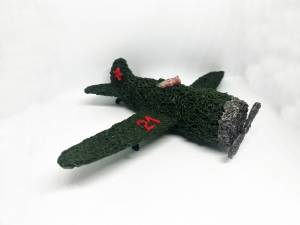 Трафарет САМОЛЁТ И-16 для 3D ручки