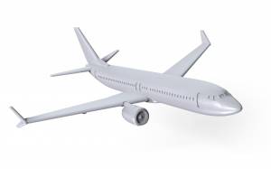 Файл STL Самолет Boeing 732・Шаблон для загрузки и 3D-печати・Cults