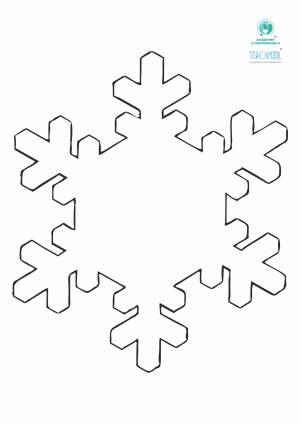 Шаблоны снежинок из пенопласта