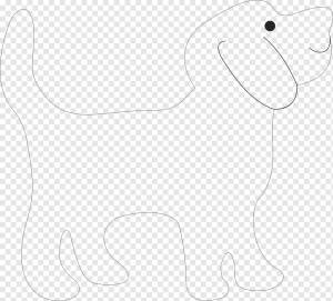Собака, Шаблон, Простой, png