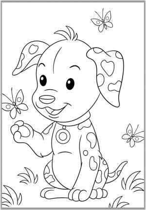 Шаблоны собак для вырезания из бумаги