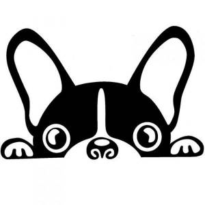 Трафарет собак для детей