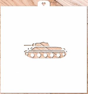 Трафарет «Танк Т-34» 