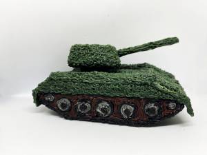 Трафарет ТАНК для 3D ручки