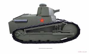 Легкий танк КС Русский Рено