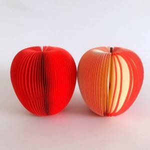 Шаблоны яблок для вырезания и распечатки из бумаги