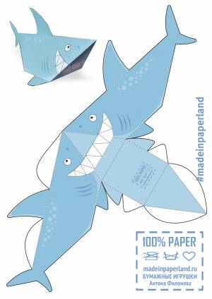 rekin papercraft