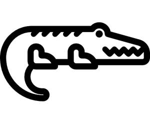 Трафареты Крокодила