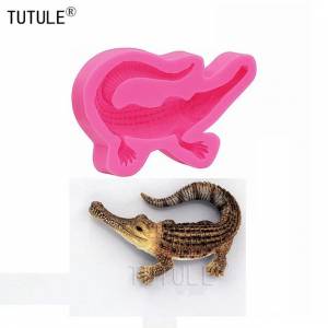 Сконовая форма «Аллигатор» для полимерной глины, 3D сконовая форма для полимерной глины