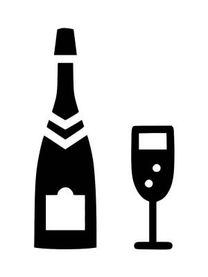 Трафареты Бутылки