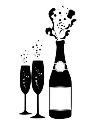 Трафареты Бутылки