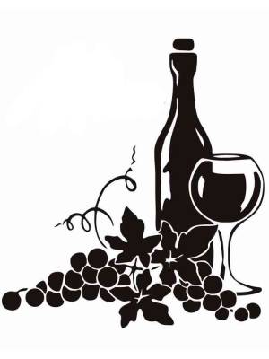 Трафареты Бутылки