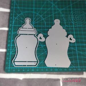 Шейкер для Детской бутылки, бирка, трафареты для резки металла, для рукоделия, фотоальбом, декоративное тиснение, бумажные открытки для творчества