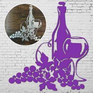 PDTO новая бутылка вина, чашка для резки, трафарет для скрапбукинга, тиснение, изготовление карт