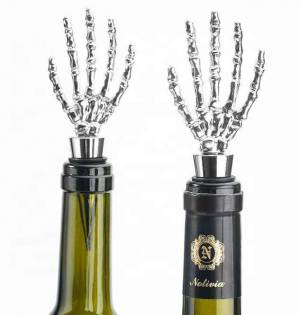 высокое качество нержавеющей стали руки формы вина пробка металла открывалка бутылки вина открывалка