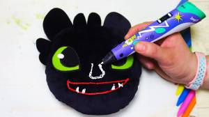 ИЗМЕНЯЮ ИГРУШКИ 3Д РУЧКОЙ пластик и трафареты для 3D Рисование