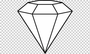 Рисунок Алмаз Лайн арт, алмаз, угол, карандаш, прямоугольник png