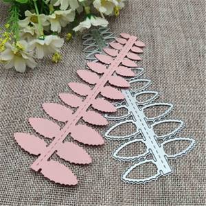 3D стерео границы для карт с алоэ, металлические трафареты для резки, трафареты для «сделай сам», скрапбукинг, декоративное тиснение, шаблон ручной работы