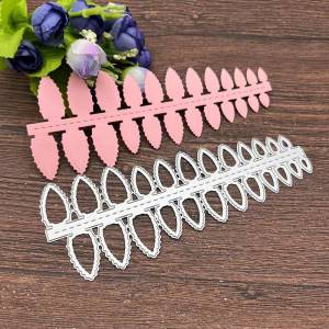 3D стерео границы для карт с алоэ, металлические трафареты для резки, трафареты для «сделай сам», скрапбукинг, декоративное тиснение, шаблон ручной работы