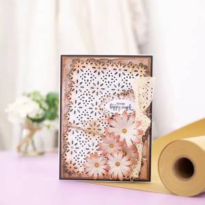 Полые тисненые доски Кружева Цветы фон вырезанные штампы Скрапбукинг открытки Сделай Сам бумажные крафтовые металлические трафареты создание сюрпризов