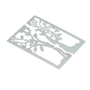 Шаблон дерева высечка набор для фотографий Обложка Скрапбукинг Бумага клипбукинг карточка края перфоратор режущий трафарет