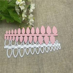 3D металлическая форма для вырезания растений алоэ вера, круглое отверстие, этикетка, этикетка, скрапбукинг, бумажный нож, форма, лезвие, перфоратор, трафареты, штампы