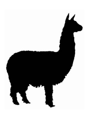 Трафареты Альпаки