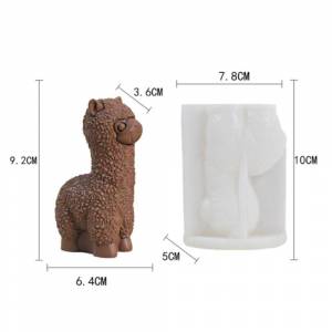 Сконовая форма для альпаки, ароматическая свеча без запаха, изготовление свечей