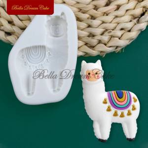 Мини-форма в виде альпаки 3D, искусственная форма для помадки, шоколада, глины, полимерная модель, инструменты для украшения тортов, Аксессуары для выпечки