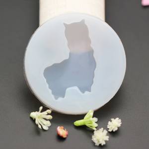 Сконовая форма в виде альпаки, животных, фотополимерные формы для подвесок «сделай сам», аксессуары для ювелирных изделий, инструменты для изготовления 1 шт