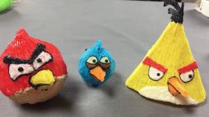 Рисуем героев из Angry Birds с помощью 3D Ручки