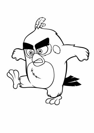 Раскраска Энгри бердс в кино PDF ПДФ