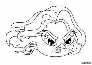 Раскраска Шакира