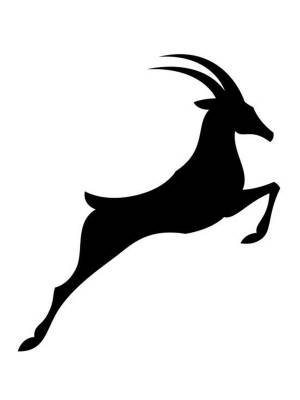 Трафареты Антилопы