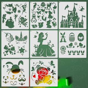 Трафарет детский многоразовый для копирования граффити, 20 х20 см