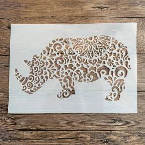 Трафареты  для самостоятельной сборки, 29*21 см, настенная живопись, искусственная карта, шаблон