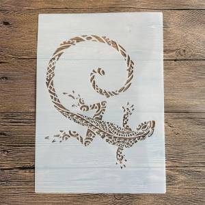 Трафареты  29*21 см для самостоятельной сборки, настенная живопись, фотообои, карта, шаблон, животное, жираф