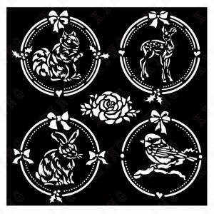 Diy слоистые трафареты, картина, искусственная фотография, созвездия солнца, символы, луна, музыкальный олень