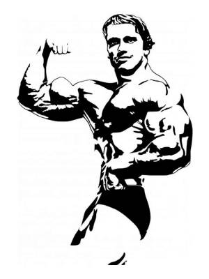 Трафареты Арнольда Шварцнейгера