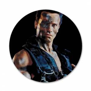 Пленка для Арнольда Шварценеггера, Арнольда Шварценеггера, мяч для кухни, домашний декор, холодильник, магнитные наклейки, Открыватель для пива, колы, 58 мм