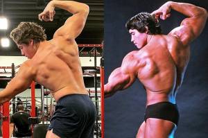 Сын Арнольда Шварценеггера повторил знаменитый снимок отца