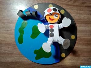 Поделки ко Дню космонавтики 2023 в детский сад и школу