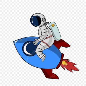 космонавт садится на ракету и летит в космос PNG , астронавт, ракета, Космос PNG картинки и пнг PSD рисунок для й загрузки
