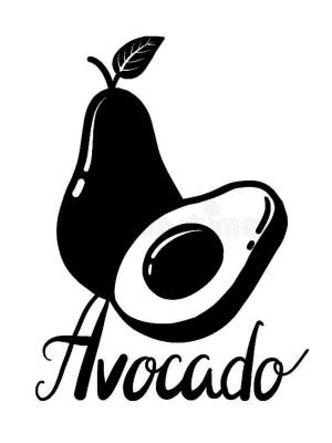 Трафареты Авокадо